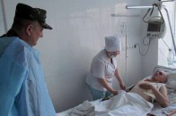 До лікарні Дніпропетровська доправили бійців із зони АТО