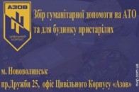 Волинським бійцям збирають допомогу. Список необхідного