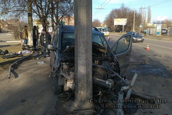 Оприлюднили відео кривавої аварії в Луцьку