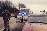 Волинська блокада. Активісти вже завертають фури з російськими номерами. ФОТО