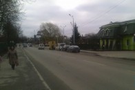 На Волині на ходу загорівся автобус з людьми