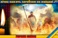 Лучани вшанують подвиг учасників Революції гідності