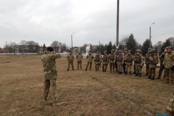 Бійці «волинської бригади» вчились наступати. ФОТО