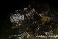 На Волині контрабандисти спалили човен разом з цигарками. ФОТО