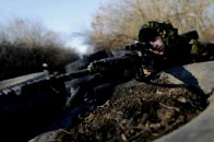 Снайпери бойовиків вночі обстріляли опорний пункт ЗСУ під Мар’їнкою