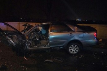 У Харкові під час гонитви з копами загинув водій авто. ФОТО