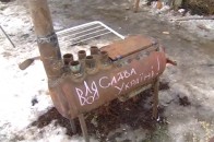Волинські волонтери розробили буржуйки для АТО