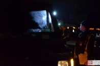В Луцьку водій «підрізав» патрульне авто. ФОТО