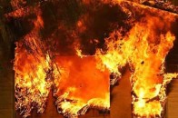 На Волині у вогні загинула людина