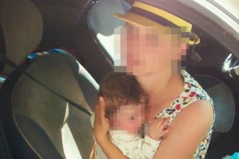 У Рівному мати лишила немовля у розпеченій сонцем машині