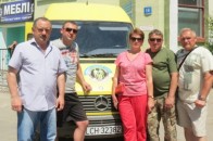 Волонтери афганці знову побували на Сході. ФОТО