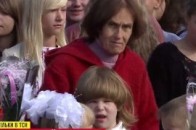 Донька найстаршої мами України пішла у перший клас