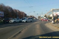У Луцьку таксі врізалось в автомобіль
