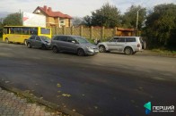 У Луцьку аварія на кільці Володимирської