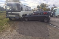 У Дачному ДТП за участю маршрутки
