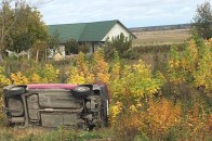 Поблизу Луцька авто злетіло у кювет