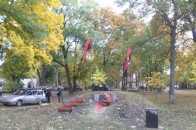 У Харкові вандали облили фарбою пам’ятник воїнам УПА