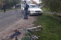 На Волині автомобіль збив дідуся