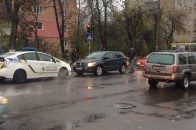 На Перемоги у Луцьку «поцілувались» одразу три автомобілі