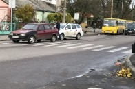 У Луцьку аварія за участі двох легковиків