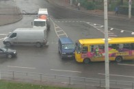 У Луцьку ДТП за участі маршрутки