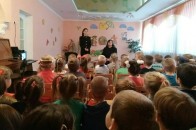 Волинські пожежники розповіли малюкам як уникнути вогняного лиха