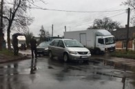 У Луцьку зіткнулося три автомобілі