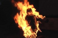 У Луцьку чоловік хотів себе спалити просто у міськвідділку