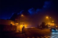 Масштабна пожежа гіпермаркету у Києві. ВІДЕО