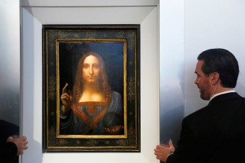 Картину Леонардо да Вінчі продали за рекордні $450 мільйонів