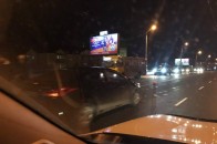 Через ДТП на мосту біля 
