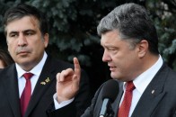Саакашвілі заявив, що він не ворог Порошенкові і хоче з ним говорити (Відео)