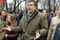 «Ви п’яні»: Саакашвілі посварився із начальником поліції Києва