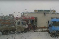 У Рожищах вантажівка в'їхала в зупинку