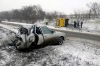 Легковик протаранив переповнений автобус: є постраждалі (Фото)