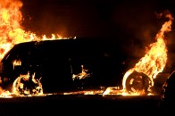Біля Луцька спалили джип доньки судді