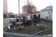 У Луцьку горів автомобіль