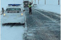 Нацполіція попереджає водіїв про складні погодні умови