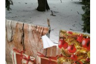 У центрі Луцька вандали понищили святковий паркан