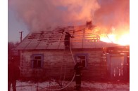 У селі на Волині горів будинок