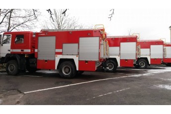 Волинські рятувальники отримали нові пожежні автомобілі