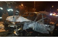 Український політик згорів заживо після ДТП