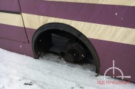 На Волині у маршрутки на ходу відлетіло колесо