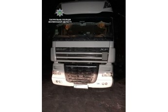 На Волині затримали водія вантажівки під наркотиками
