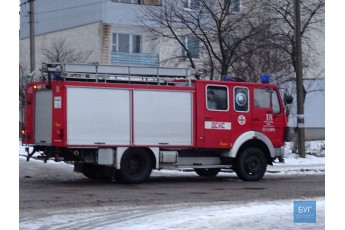 На Волині під час пожежі постраждала жінка
