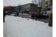 Камера зафіксувала момент ДТП у Рівному (Відео)