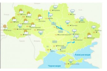 Невдовзі морози покинуть Україну