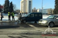 У Луцьку поблизу ЦУМу загорілося авто
