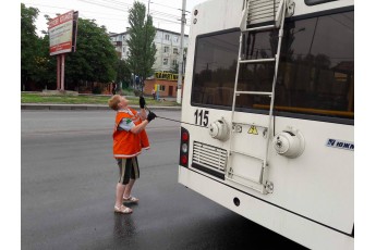 Жінка-водій тролейбусу розповіла про свою роботу