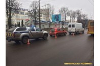 У Луцьку трапилась ДТП поблизу торгового центру